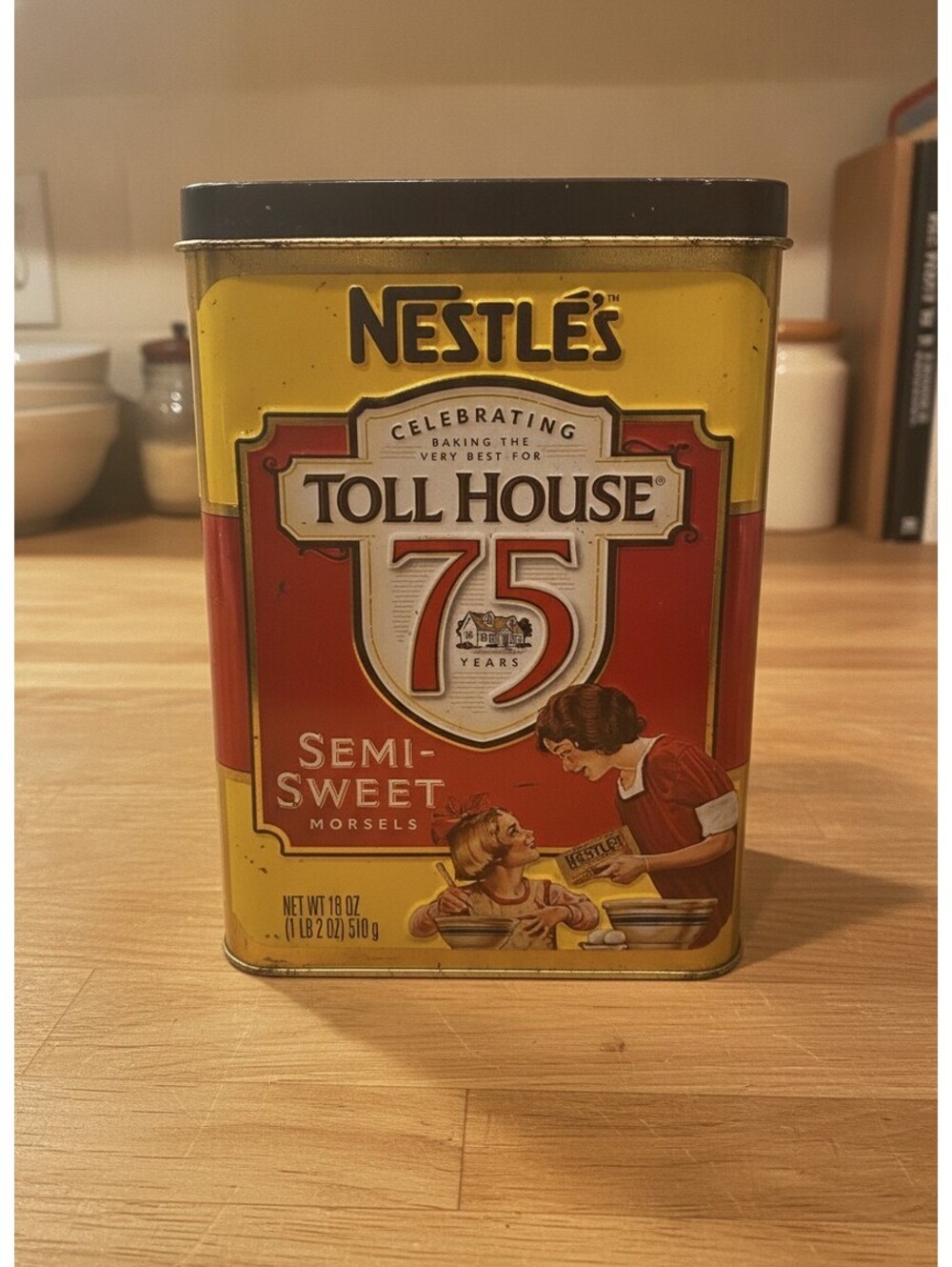 Nestle Toll House 75th Anniversary Limited Edition Cookie Tin